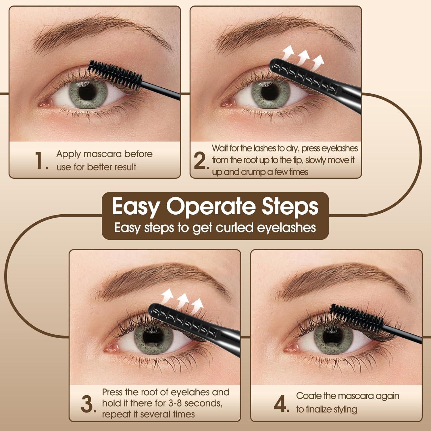 Rizador de Pestañas Eléctrico Pkywars, Calentamiento Rápido 3s