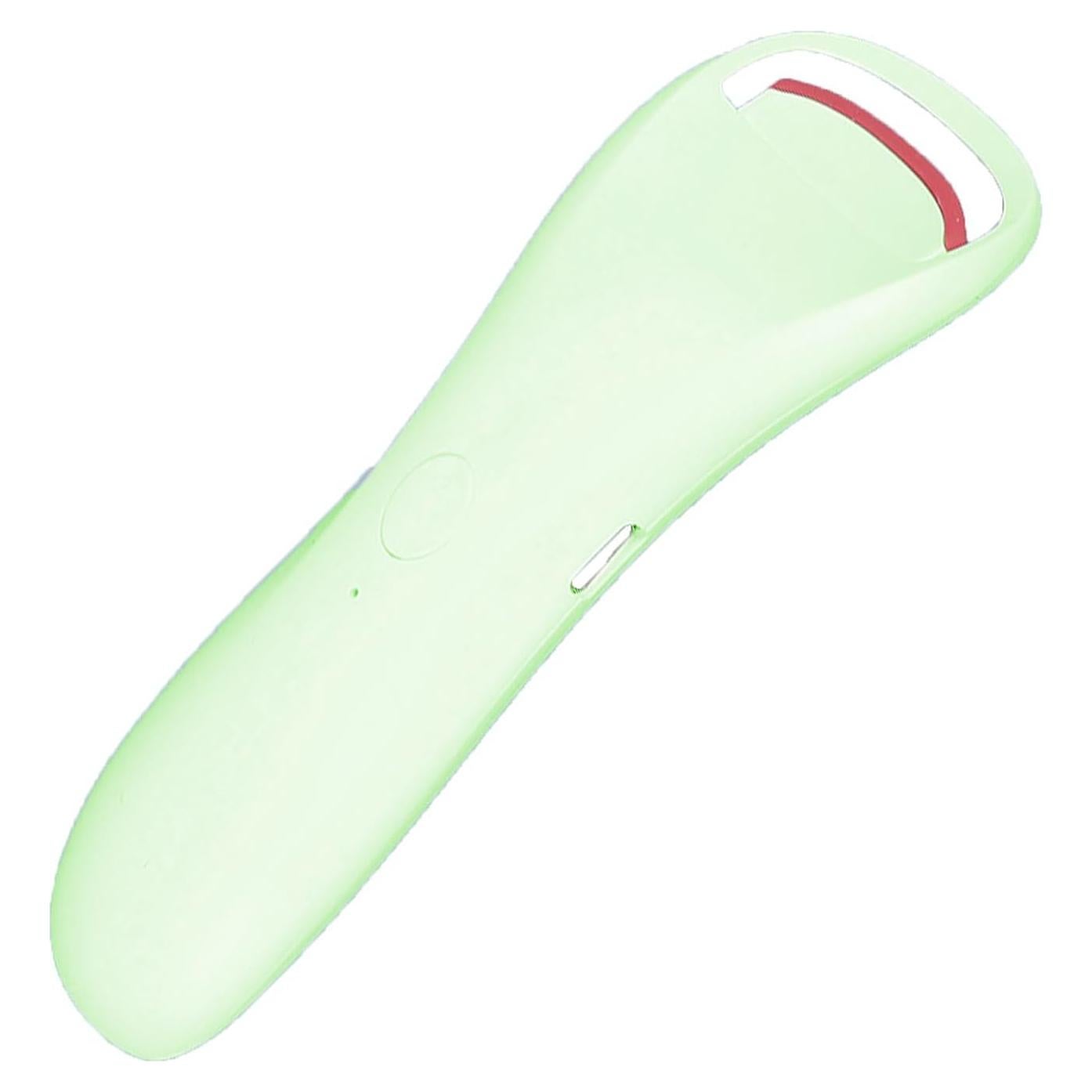 Rizador de Pestañas Calentado Acavado HUXING01 Verde 2 Temperaturas