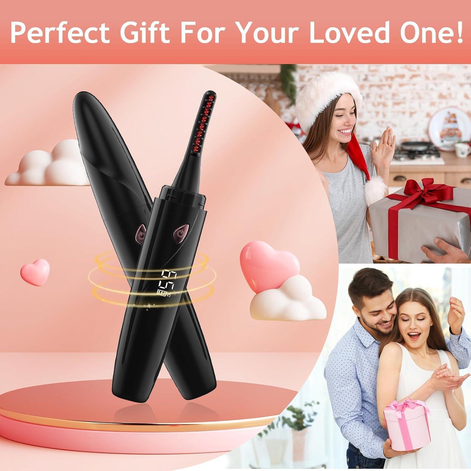 Rizador de Pestañas Calentado Valiayi con 4 Modos y Pantalla LED