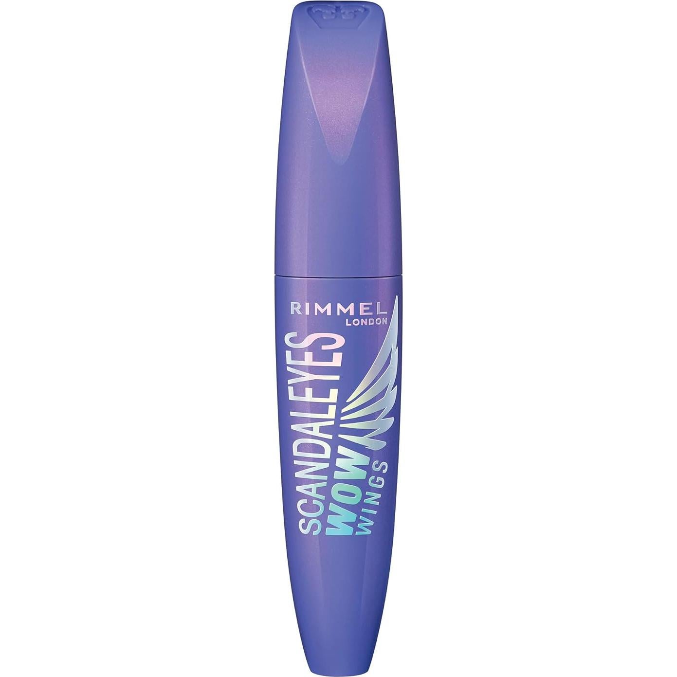 Máscara Rimmel Wow Wings 11.34 ml Voluminizadora Negra