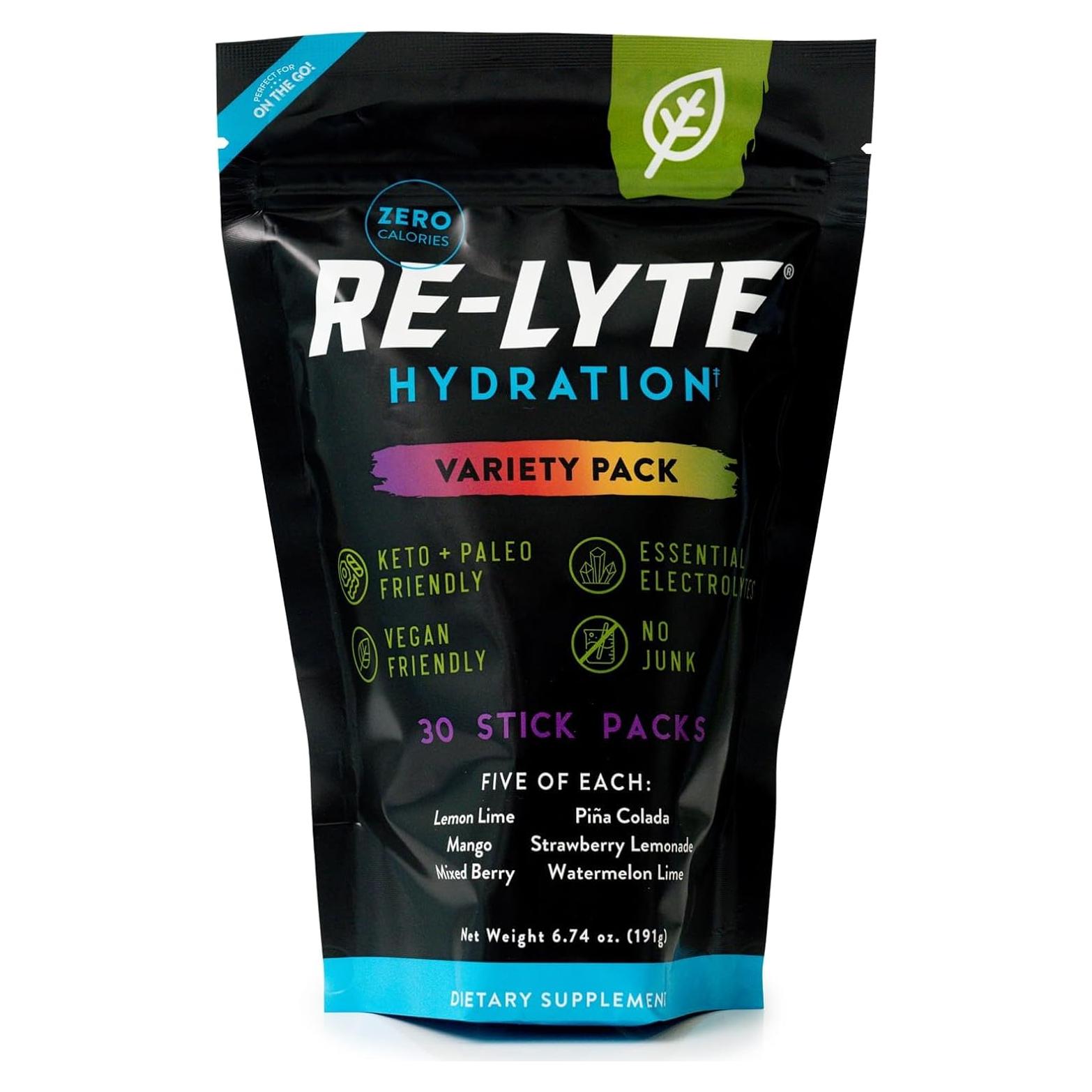 REDMOND Re-Lyte Electrolitos Hidratantes 30 Stick Variados