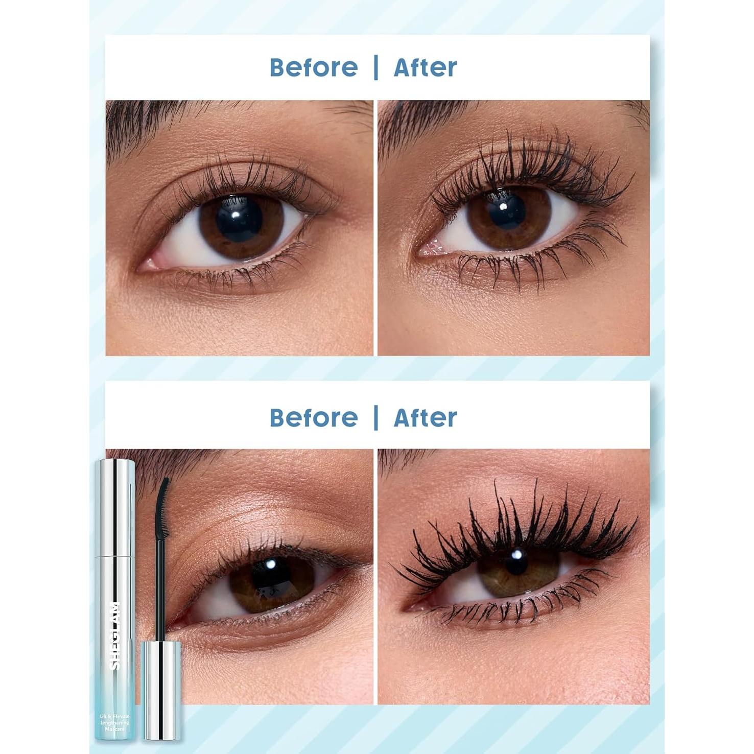 Máscara Alargadora SHEGLAM a Prueba de Agua 11cm - Negro