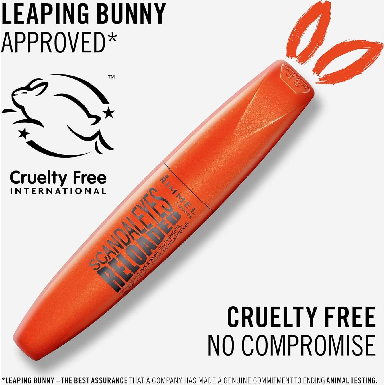 Máscara de Pestañas Rimmel Scandaleyes Clean 32g Marrón Negro