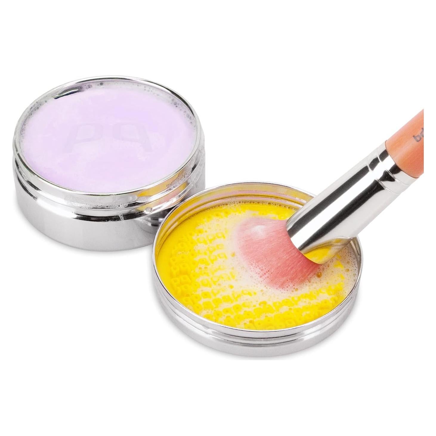Limpiador de Brochas Cosméticas Bdellium Tools 70g - Jabón Vegano con Almohadilla