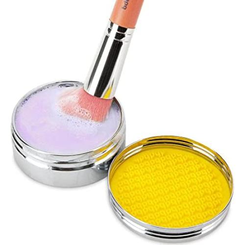 Limpiador de Brochas Cosméticas Bdellium Tools 70g - Jabón Vegano con Almohadilla