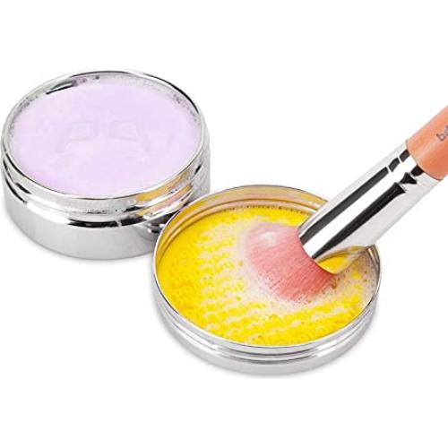 Limpiador de Brochas Cosméticas Bdellium Tools 70g - Jabón Vegano con Almohadilla
