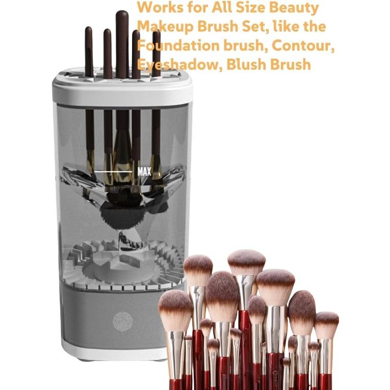 Limpiadora de Brochas de Maquillaje Eléctrica LIFEES USB 2025