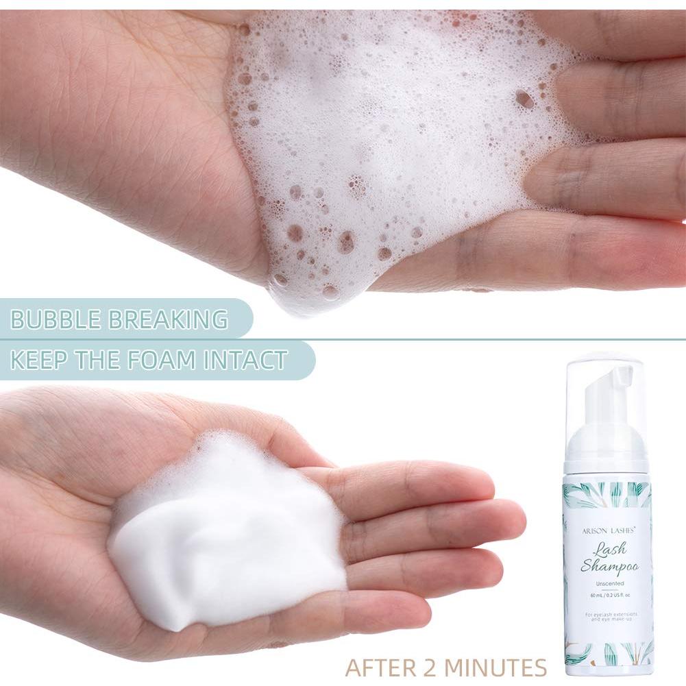 Champú Limpiador para Extensiones de Pestañas ARISON LASHES 60ml