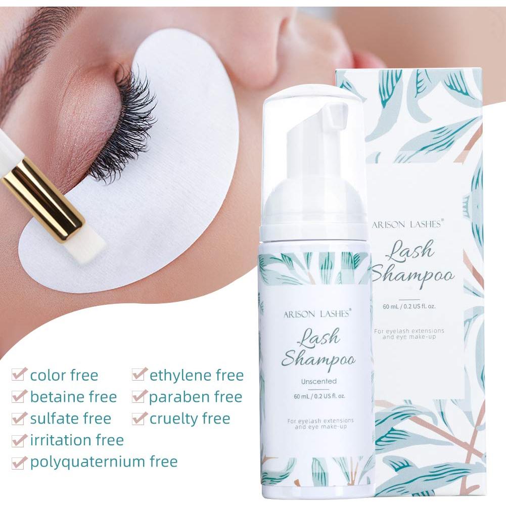 Champú Limpiador para Extensiones de Pestañas ARISON LASHES 60ml