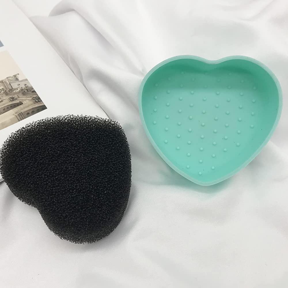 3 Almohadillas Limpiadoras de Brochas de Maquillaje JiathreeJ