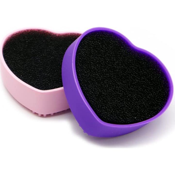 3 Almohadillas Limpiadoras de Brochas de Maquillaje JiathreeJ
