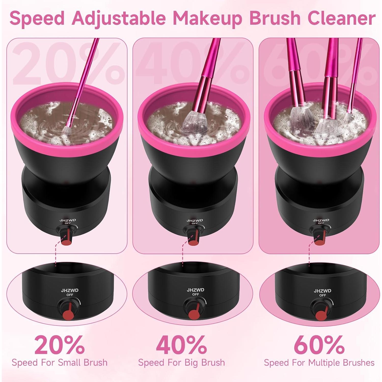 Limpiadora Eléctrica de Brochas JHZWD con Velocidad Ajustable