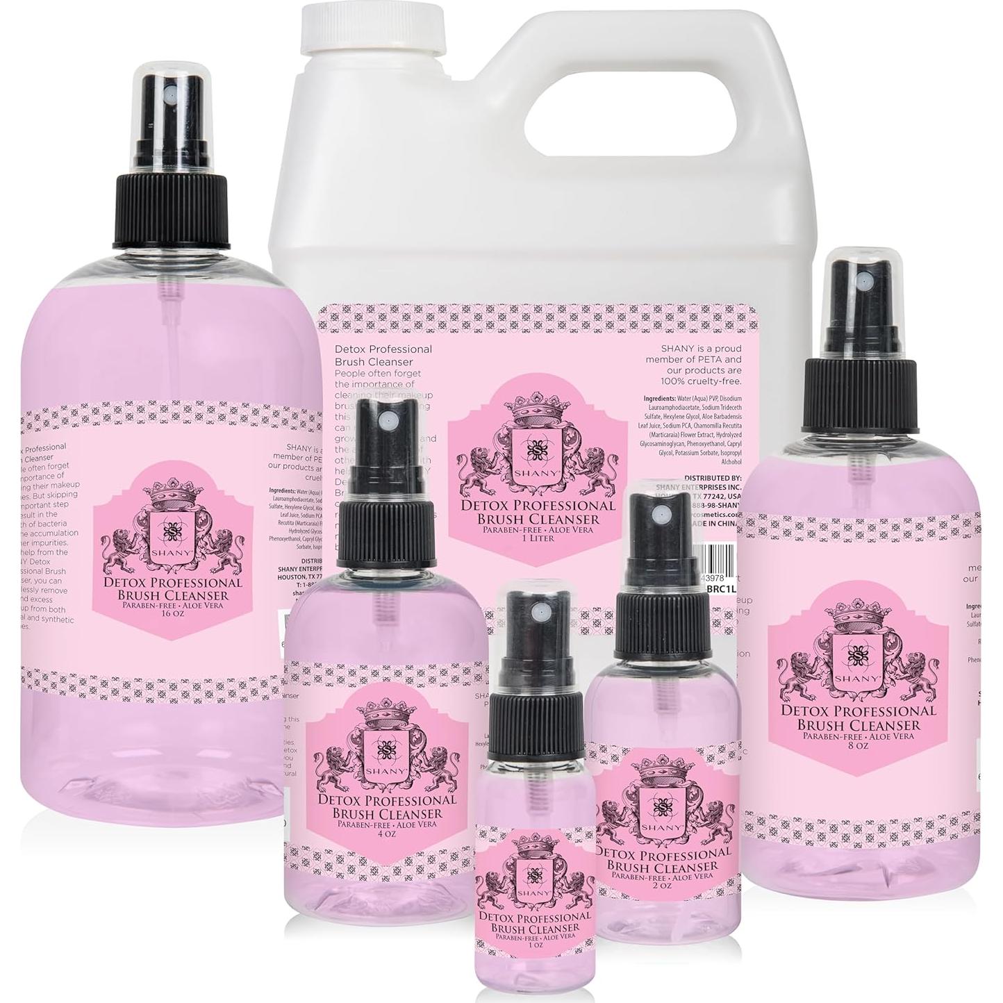 Champú Limpiador Profesional SHANY para Brochas 453g