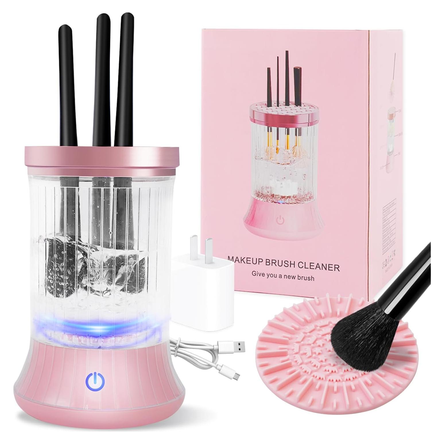 Limpiador Eléctrico de Brochas de Maquillaje Portátil - 7000 RPM