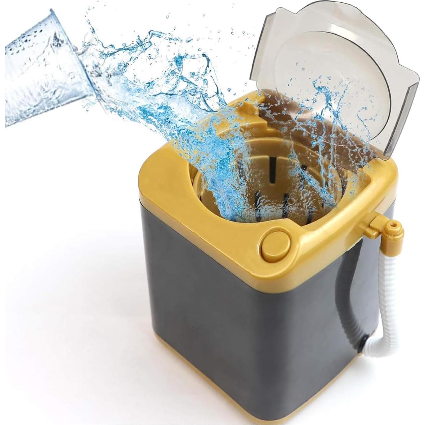 Máquina de Lavado de Esponjas de Maquillaje Framendino Negra