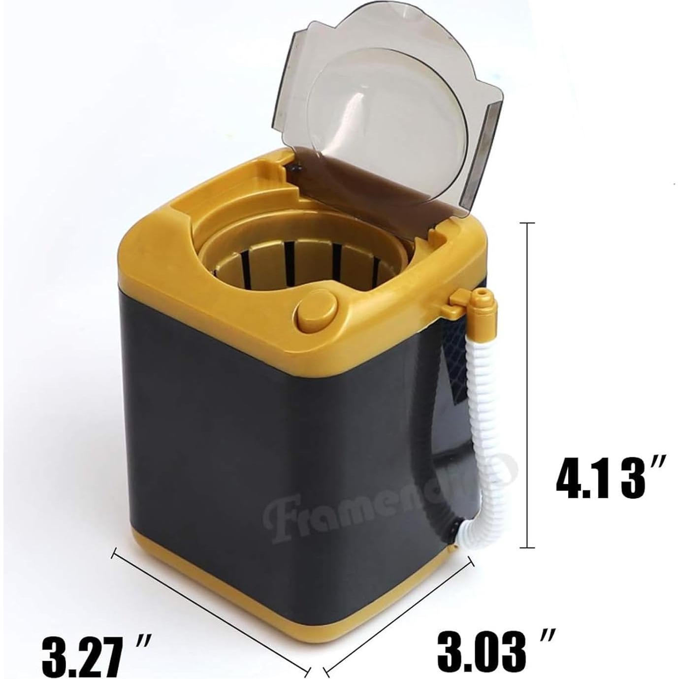Máquina de Lavado de Esponjas de Maquillaje Framendino Negra