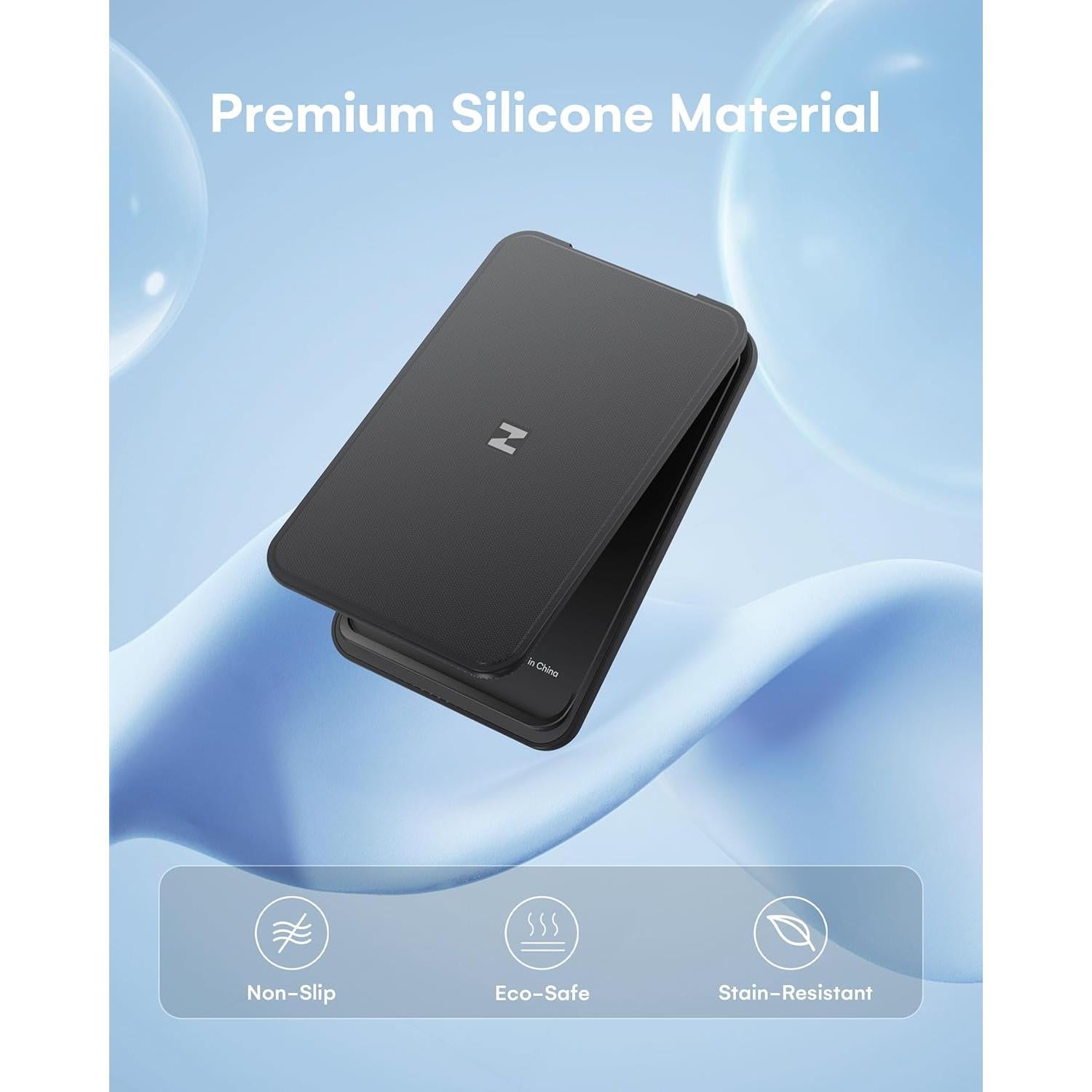 Cartera Magnética ZEEHOO para iPhone 16/15/14/13/12 - Soporte Ajustable