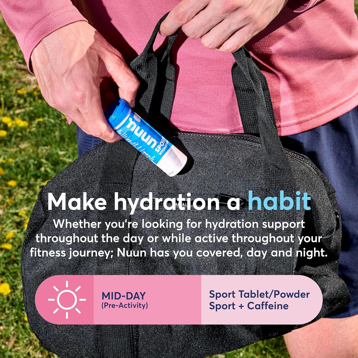 Tabletas de Electrolitos Nuun Sport - 60 Porciones, Sabores Mixtos