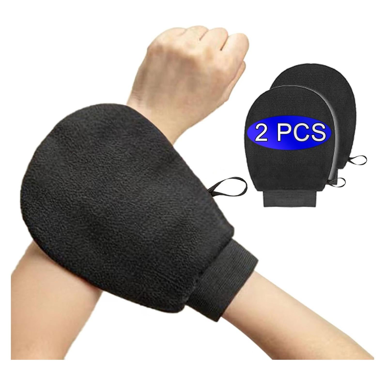 Guantes Exfoliantes YPNZXQDX 2 Pcs para Ducha - Limpieza Profunda