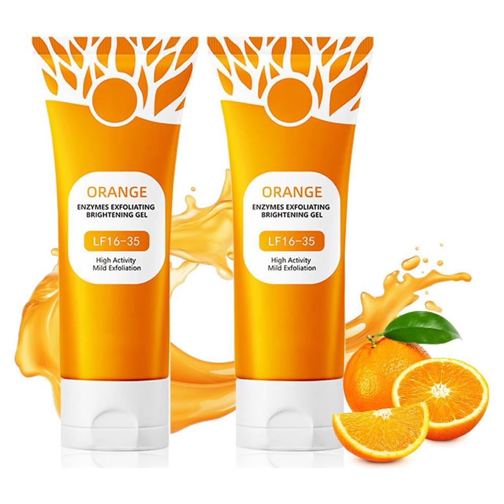 Gel Exfoliante de Naranja Lagwry 104.9 ml Hidratante Facial y Corporal