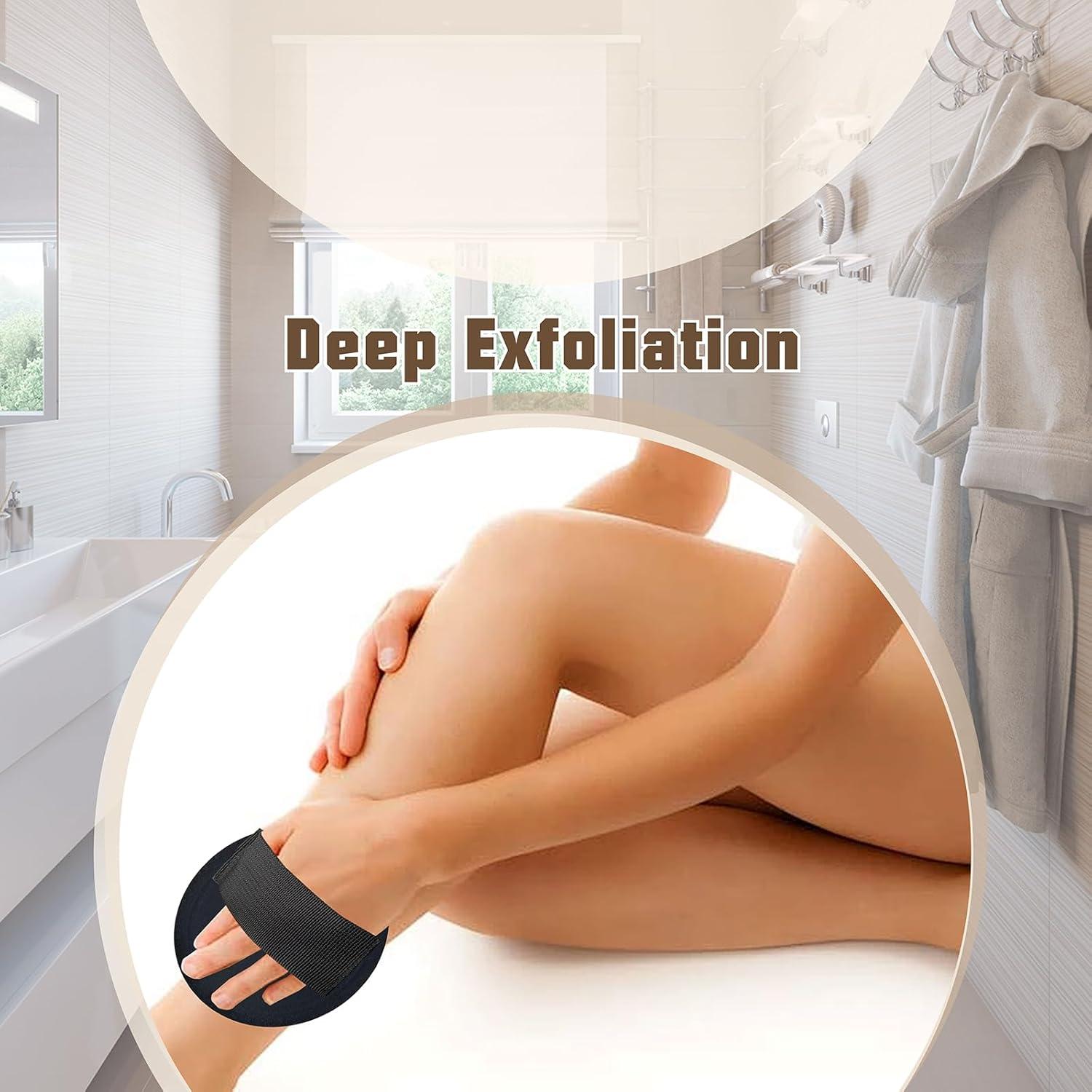 Exfoliante Corporal de Silicona Wshxjzyay 4 en 1 para Ducha