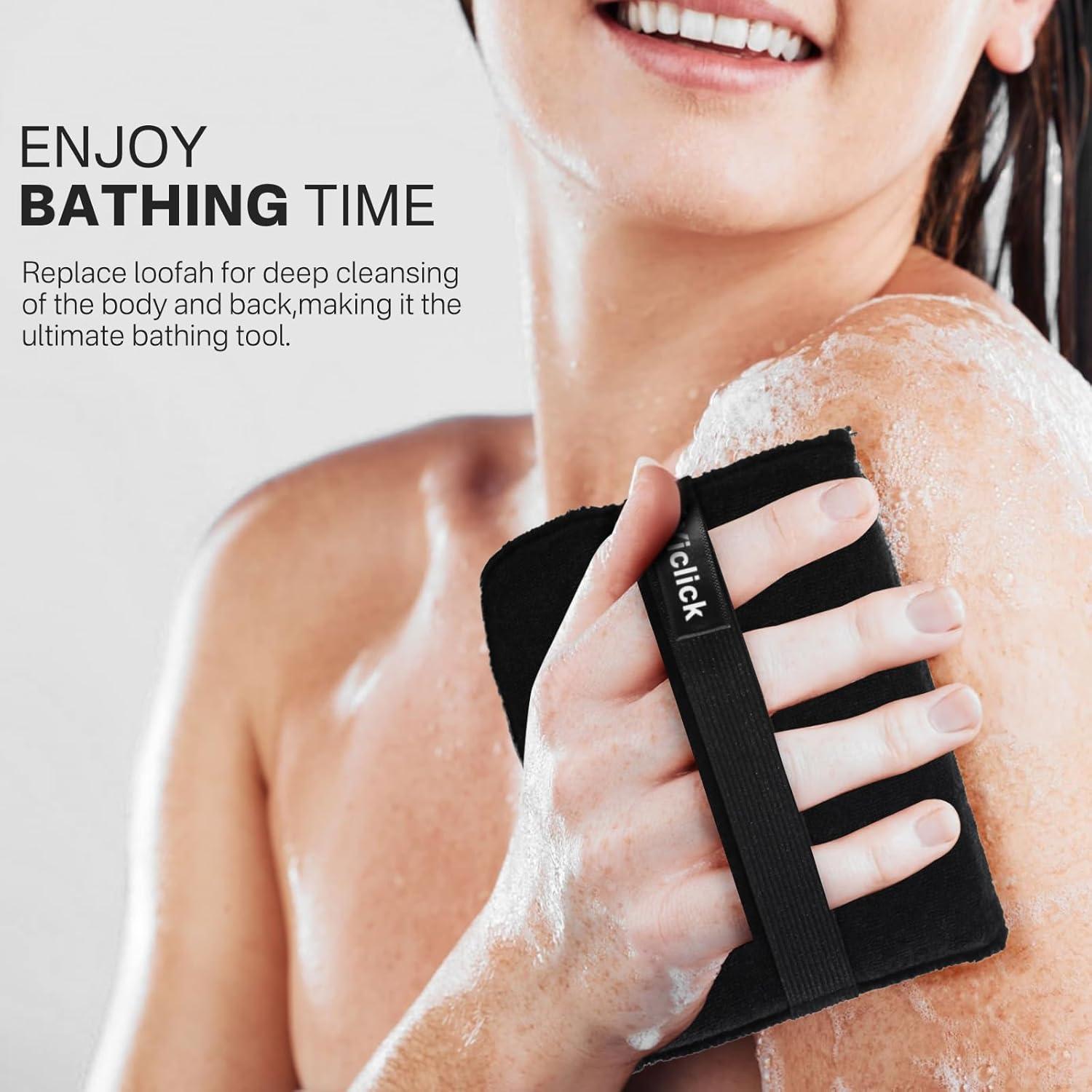 Esponja Exfoliante Corporal Yiclick con Mango - 2 Piezas