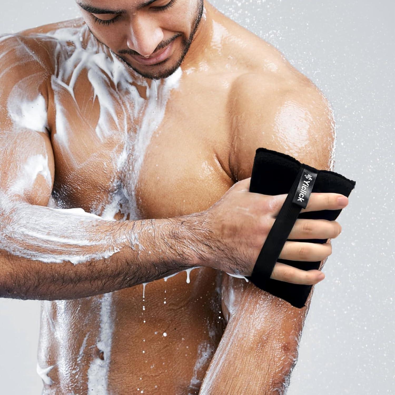 Esponja Exfoliante Corporal Yiclick con Mango - 2 Piezas