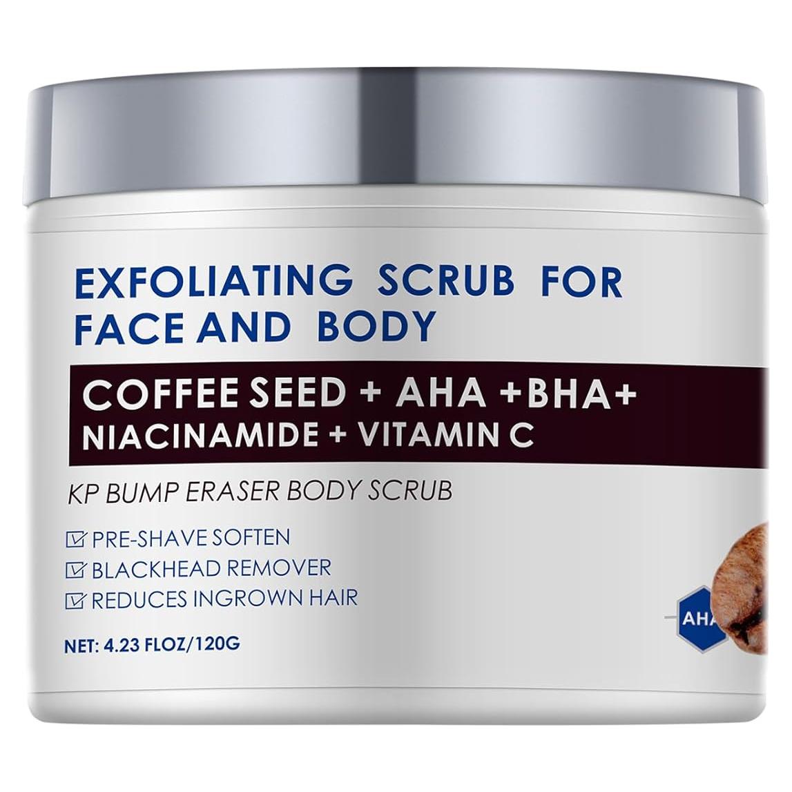 Exfoliante Corporal KP Bump Eraser 120g - AHA Natural para Vellos Encarnados