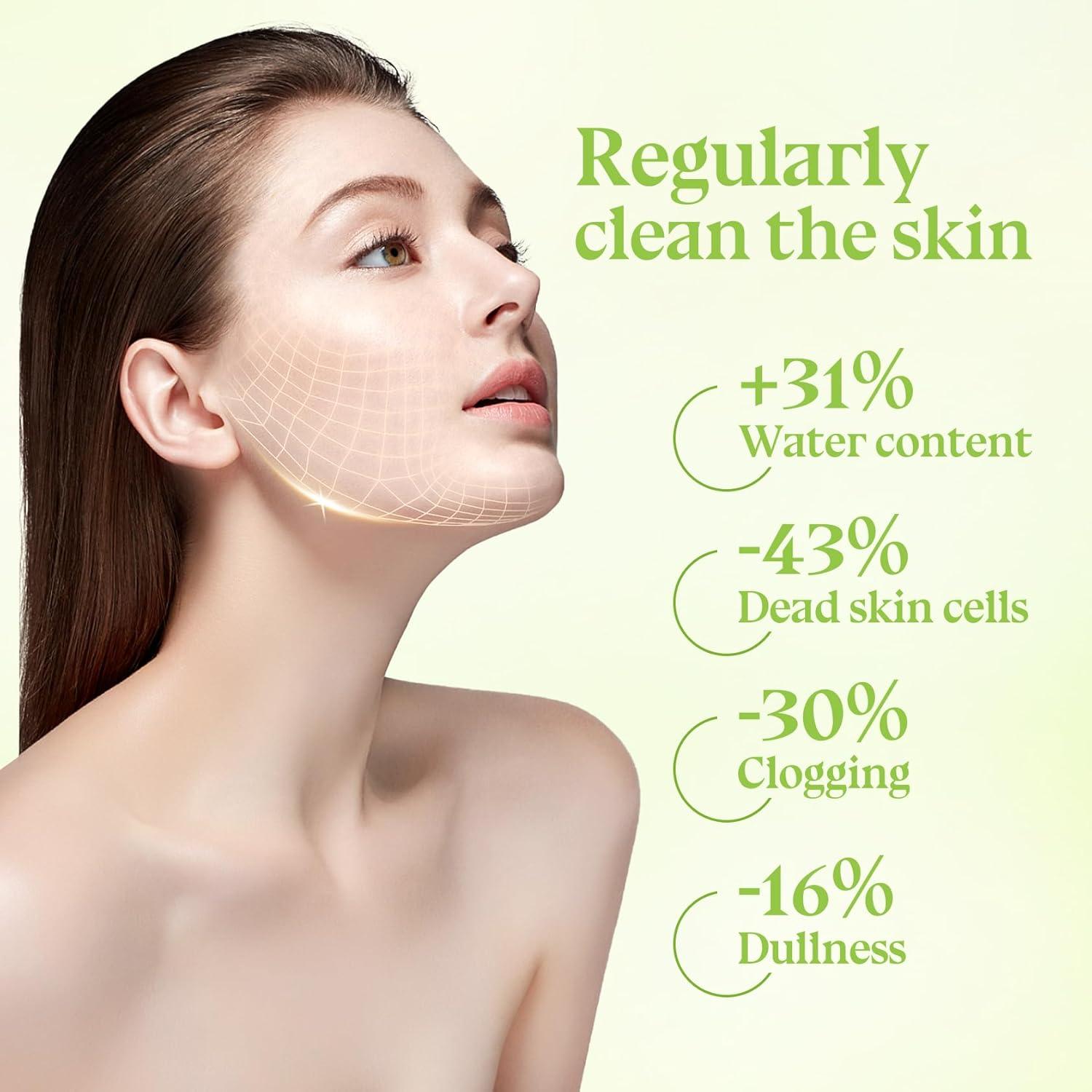 Gel Exfoliante Suave Fusang 3PCS Hidratante para Cara y Cuerpo