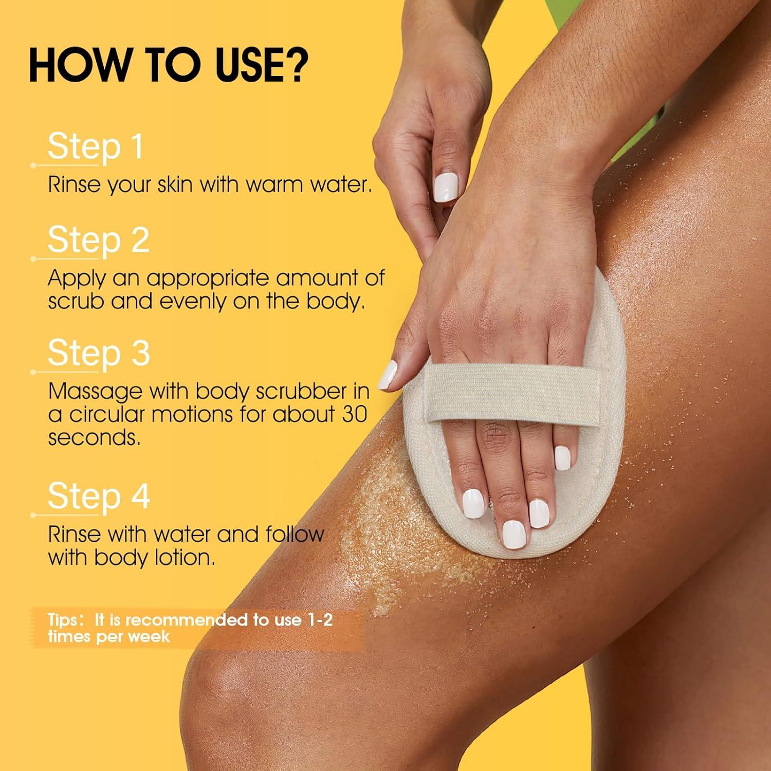 Exfoliante Corporal VOERUY de Cúrcuma con AHA y BHA - 320g