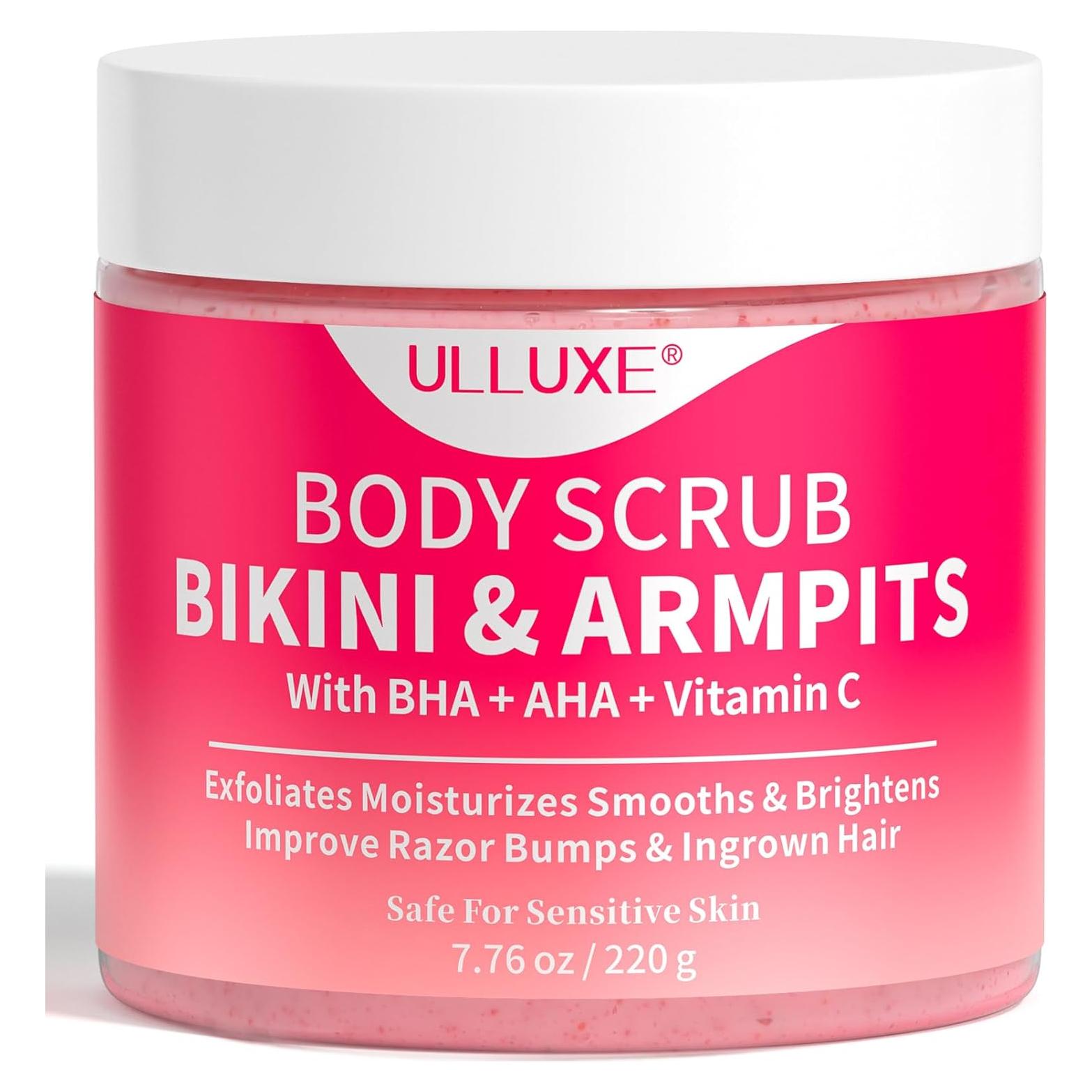 Exfoliante Corporal ULLUXE 219g con 10% AHAs BHA y Vitamina C
