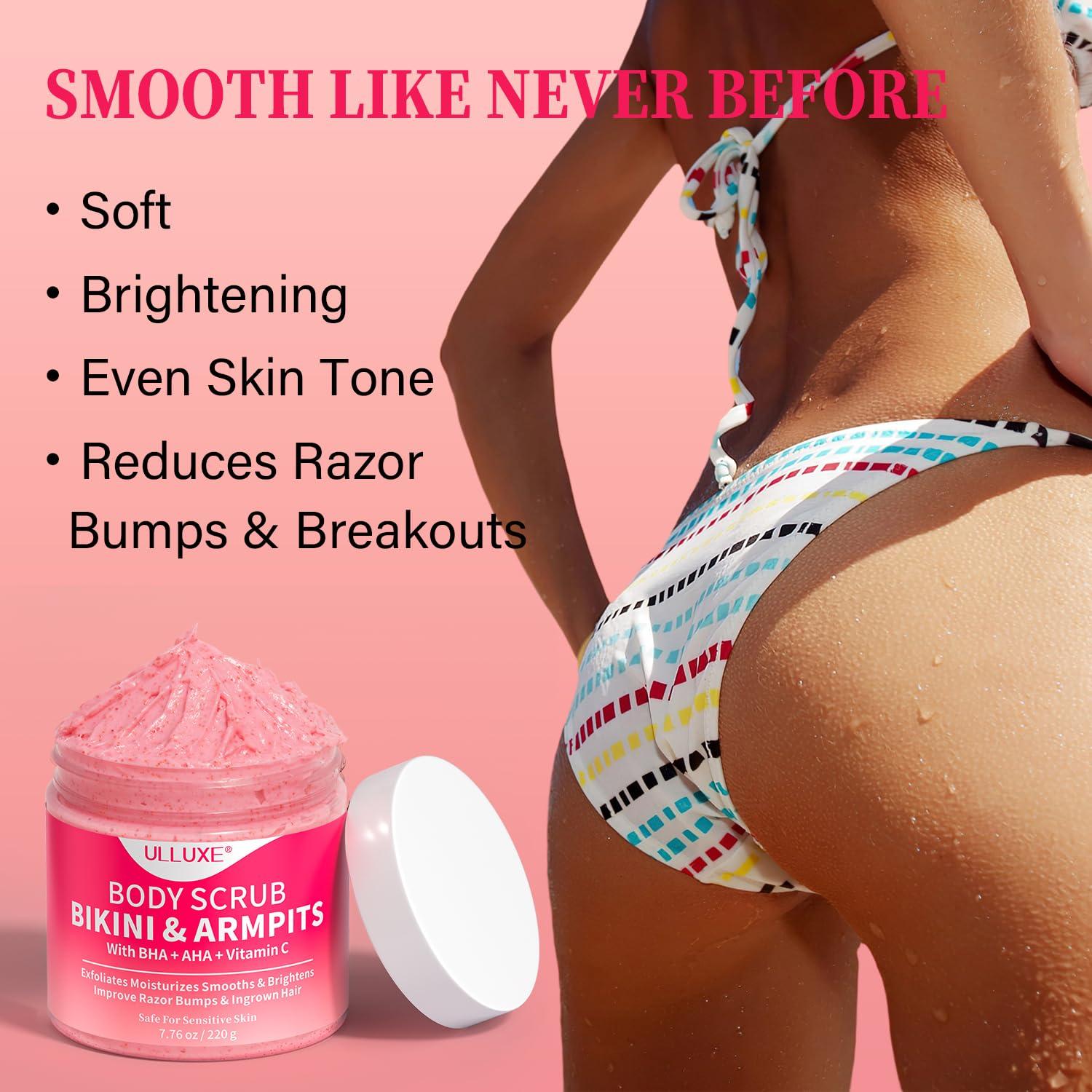 Exfoliante Corporal ULLUXE 219g con 10% AHAs BHA y Vitamina C