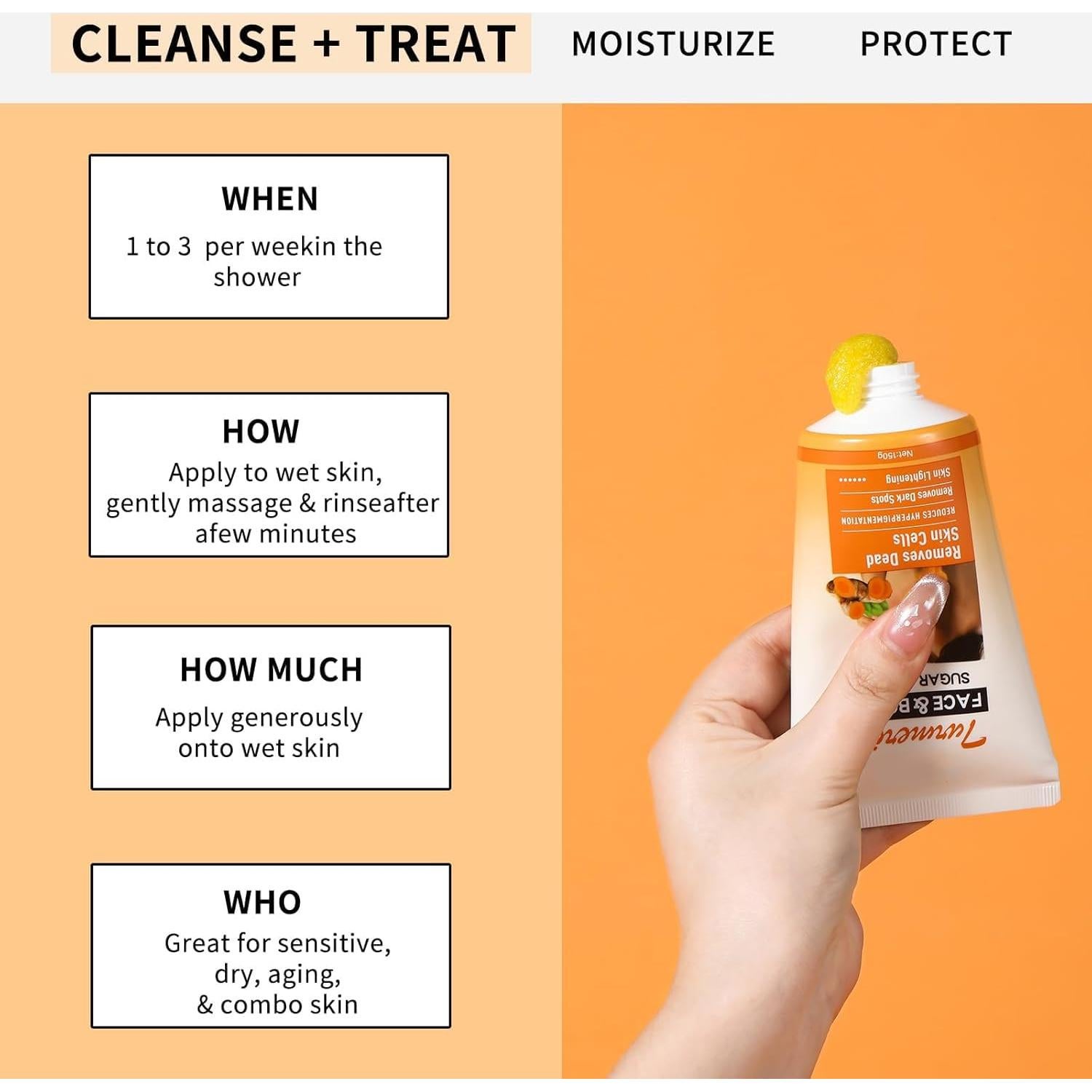 Exfoliante Corporal KP Bump Eraser 32.5 ml Cúrcuma Hidratante