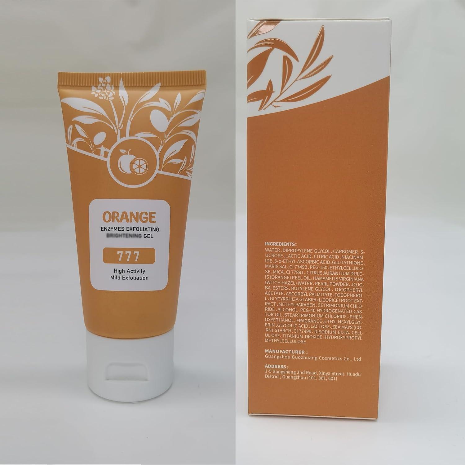 Gel Exfoliante Naranja 2PC Sheghy - Hidratante y Suave