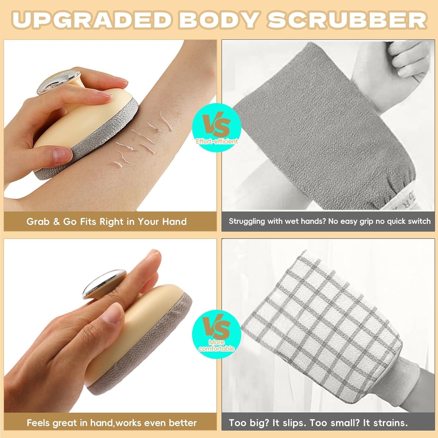 Exfoliante Corporal BUBBLEDANCE 2 en 1 con Guante y Cepillo