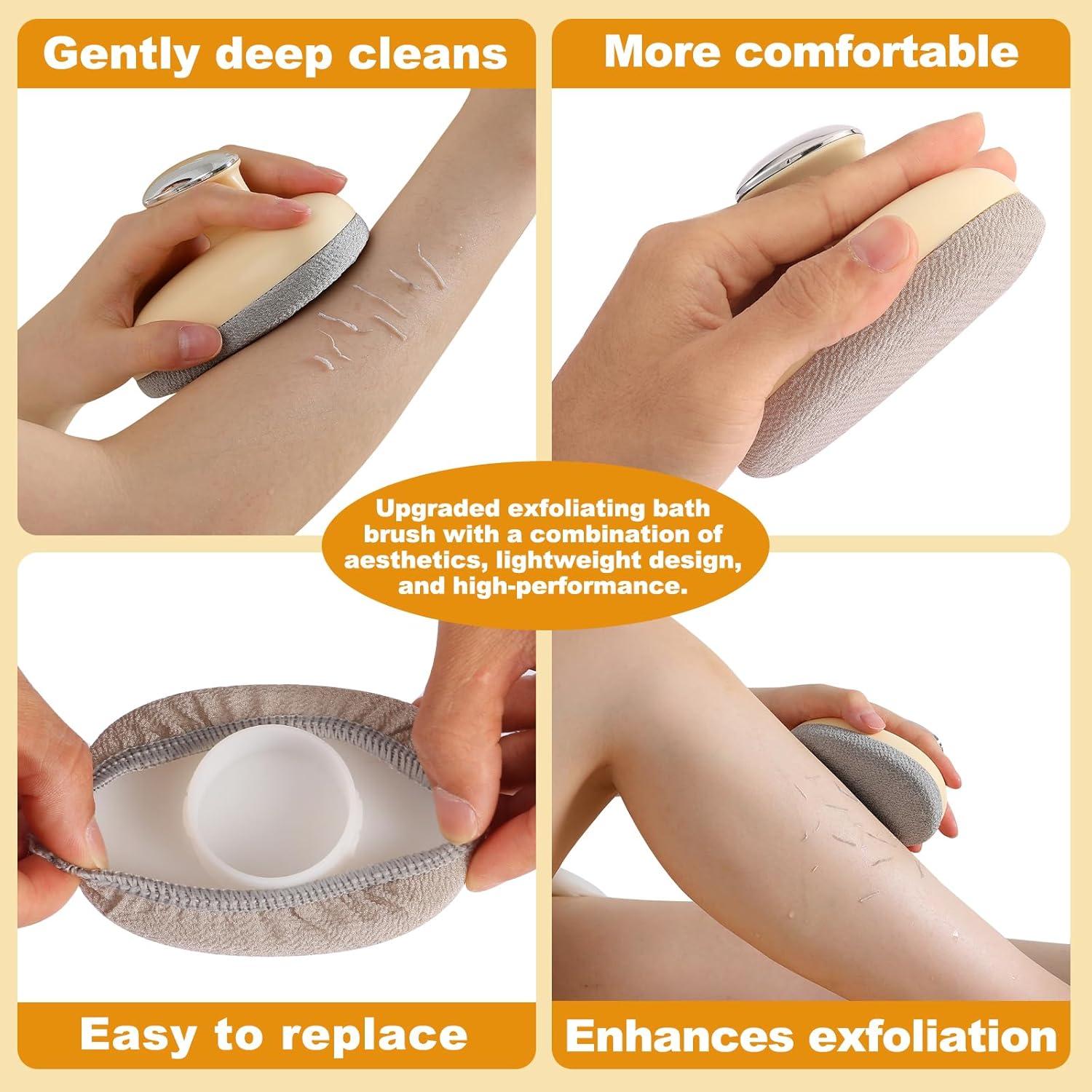 Exfoliante Corporal BUBBLEDANCE 2 en 1 con Guante y Cepillo