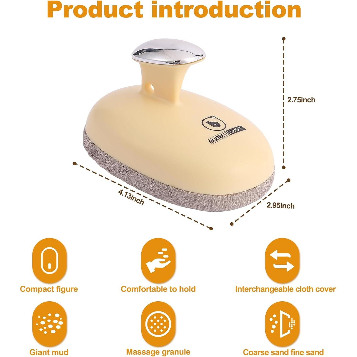 Exfoliante Corporal BUBBLEDANCE 2 en 1 con Guante y Cepillo