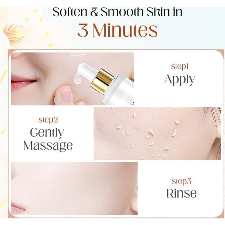 Ampolla Exfoliante Suave Axnzp 100 ml Arroz Negro y Blanco