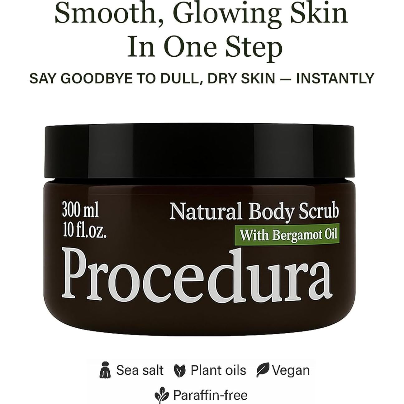 Exfoliante Corporal Natural Procedura 295 ml - Sal y Cítricos