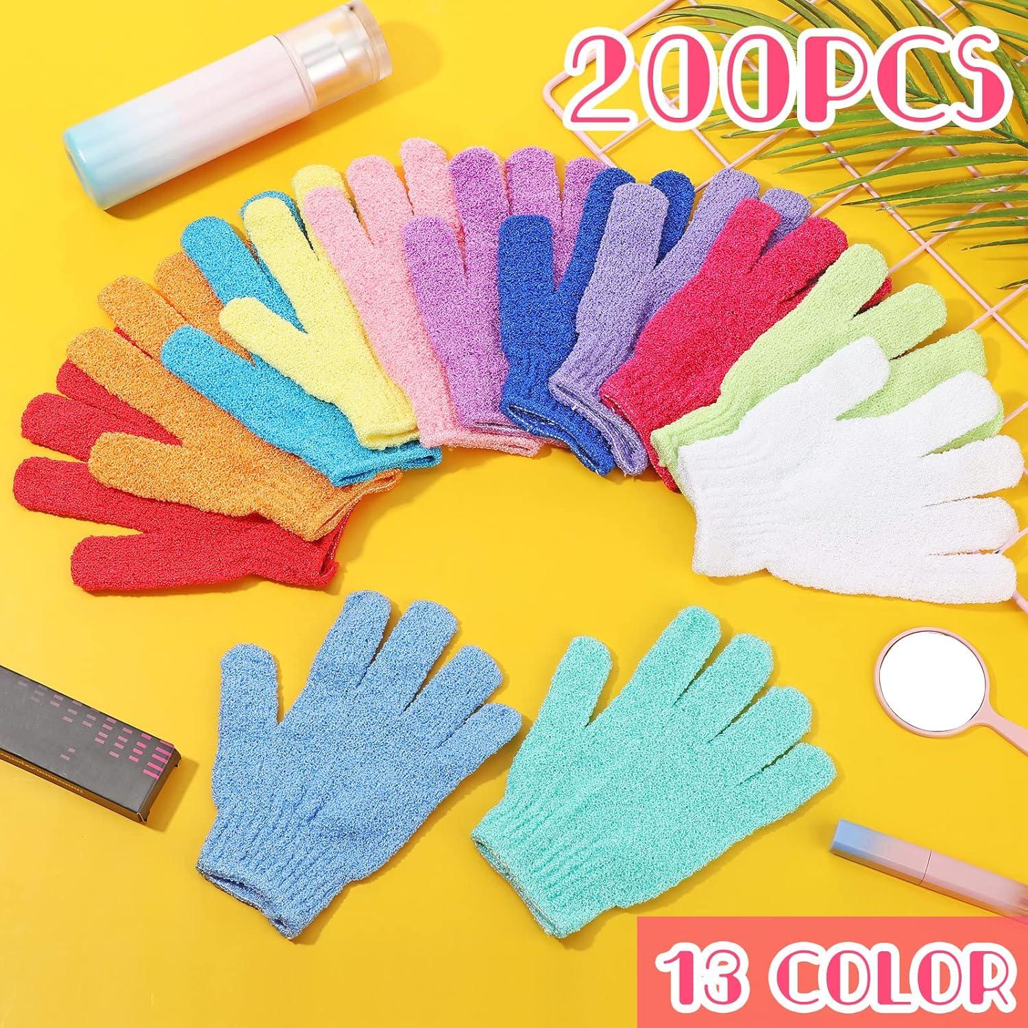 Guantes Exfoliantes Tudomro 200 Pcs Ducha Spa 13 Colores