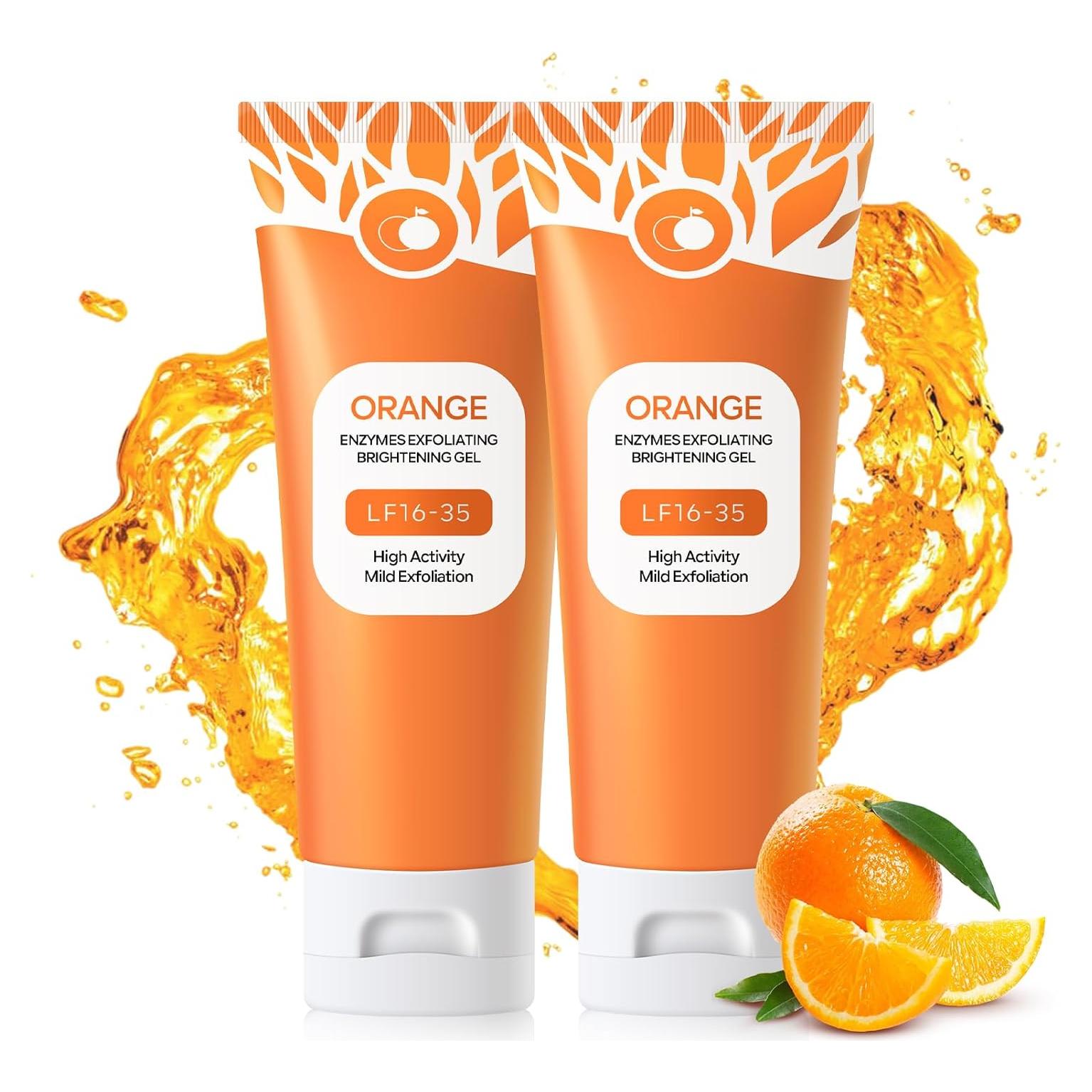 Gel Exfoliante de Naranja FREEORR 50g - Hidratante y Suave