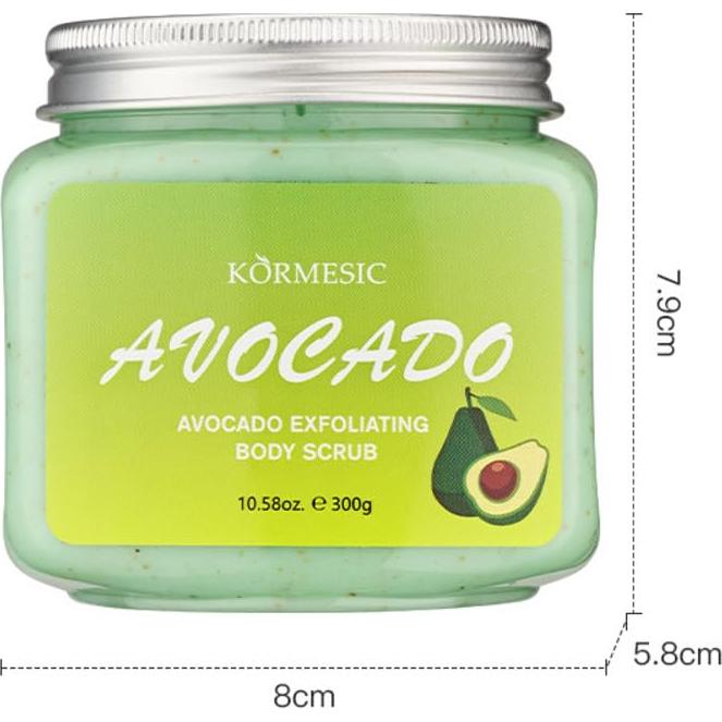 Exfoliante Corporal Vegano Dr.emmet 312g Aguacate Piel Suave