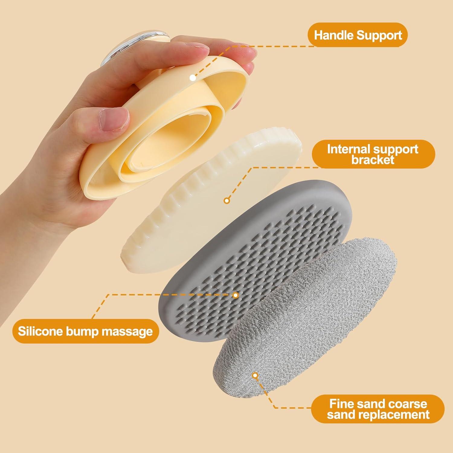 Guante Exfoliante Corporal INNOWASH SM-S-CLO - Doble Textura