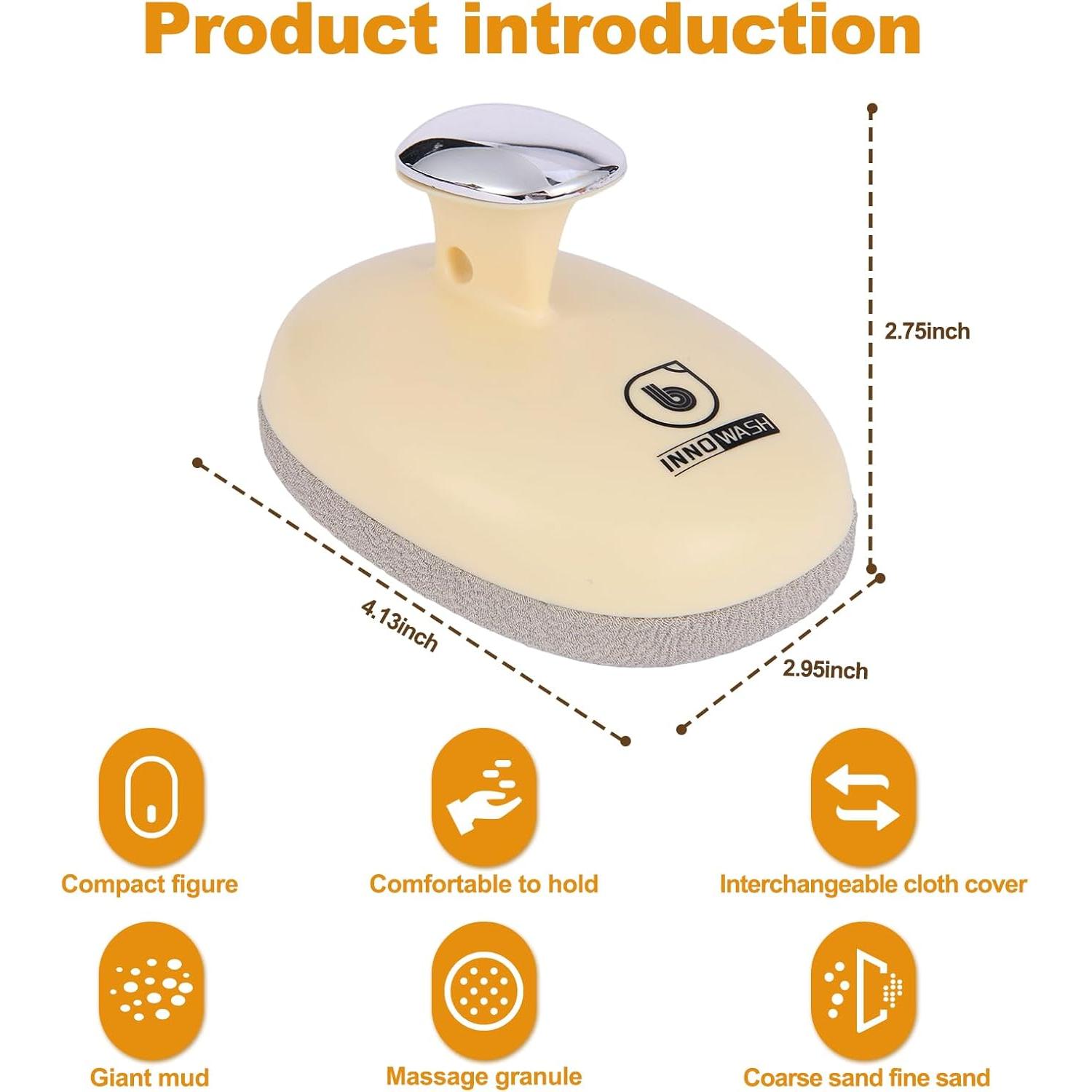 Guante Exfoliante Corporal INNOWASH SM-S-CLO - Doble Textura