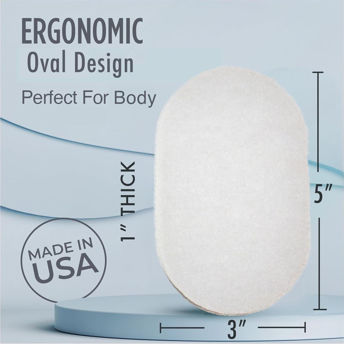 Set de 7 Esponjas Exfoliantes HartFelt para Ducha - Sin Químicos