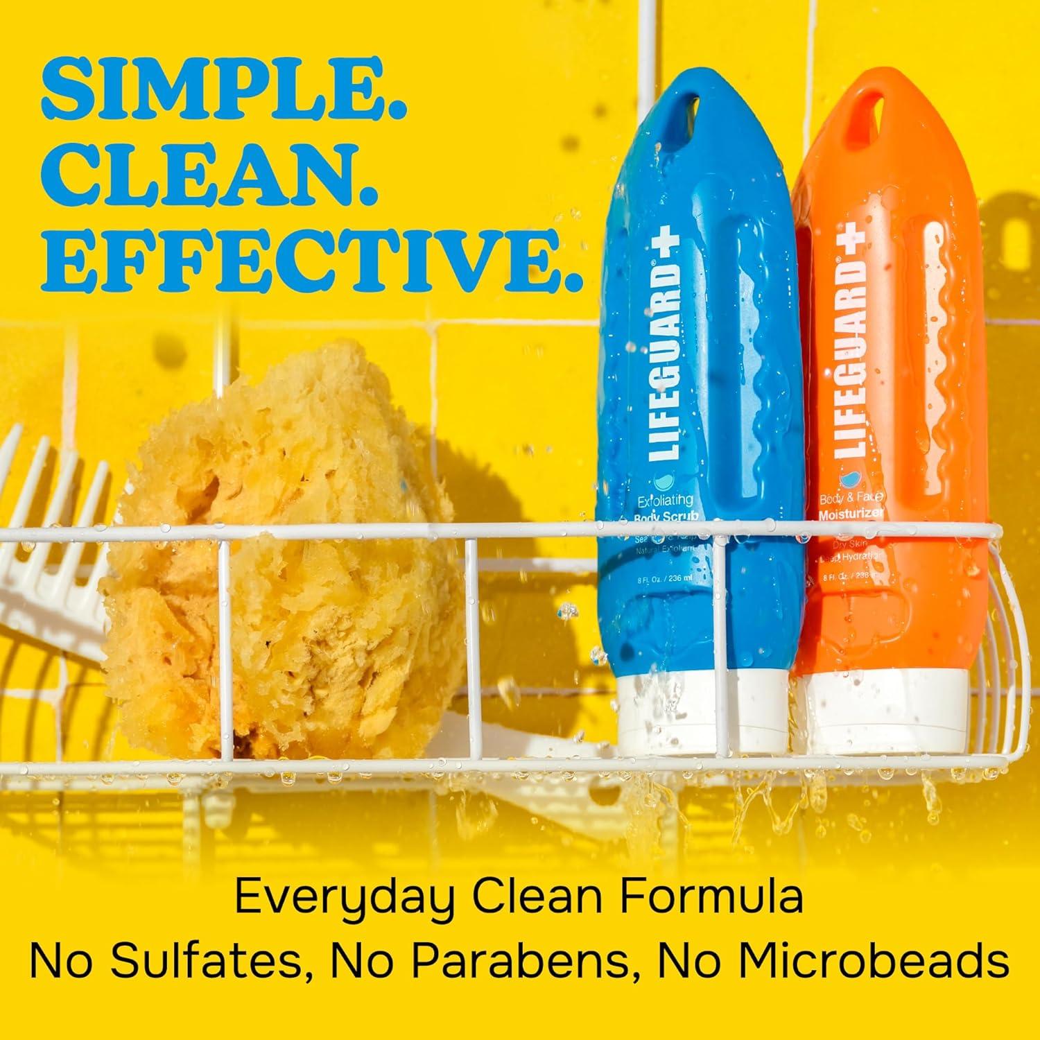 Exfoliante Corporal LIFEGUARD Sal Marina y Kelp 236.6 ml