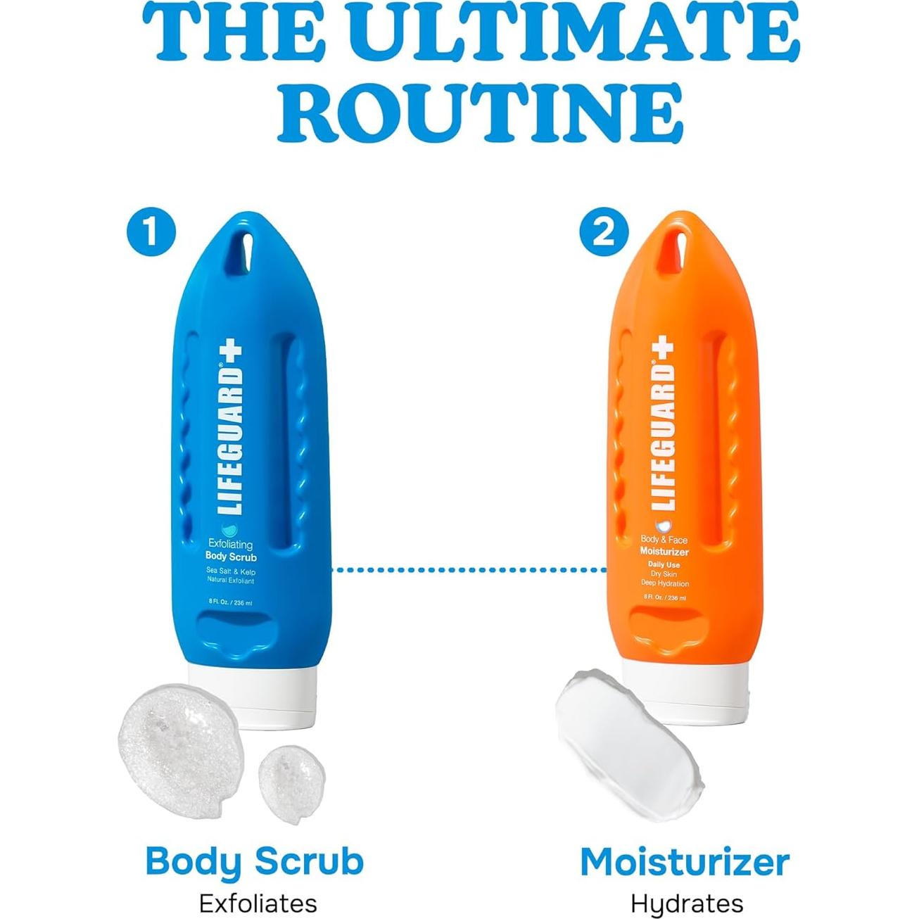 Exfoliante Corporal LIFEGUARD Sal Marina y Kelp 236.6 ml