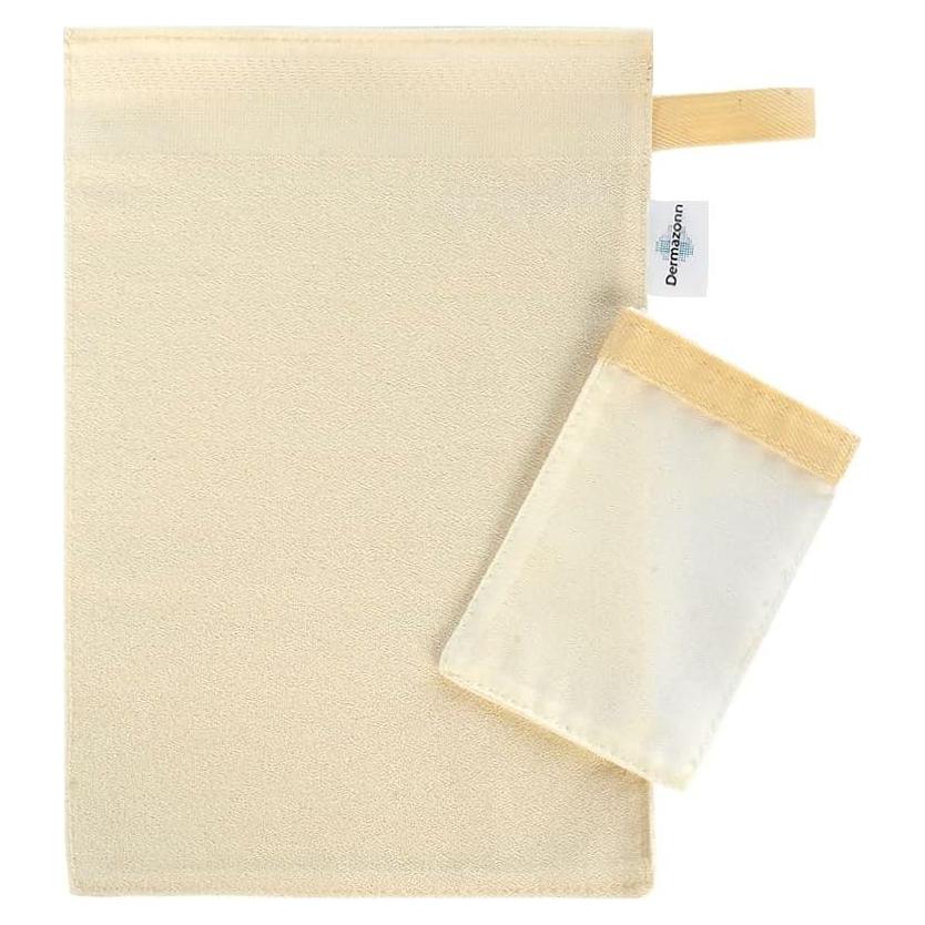 Mitón Exfoliante Profundo Dermazonn - 100% Seda de Flosh