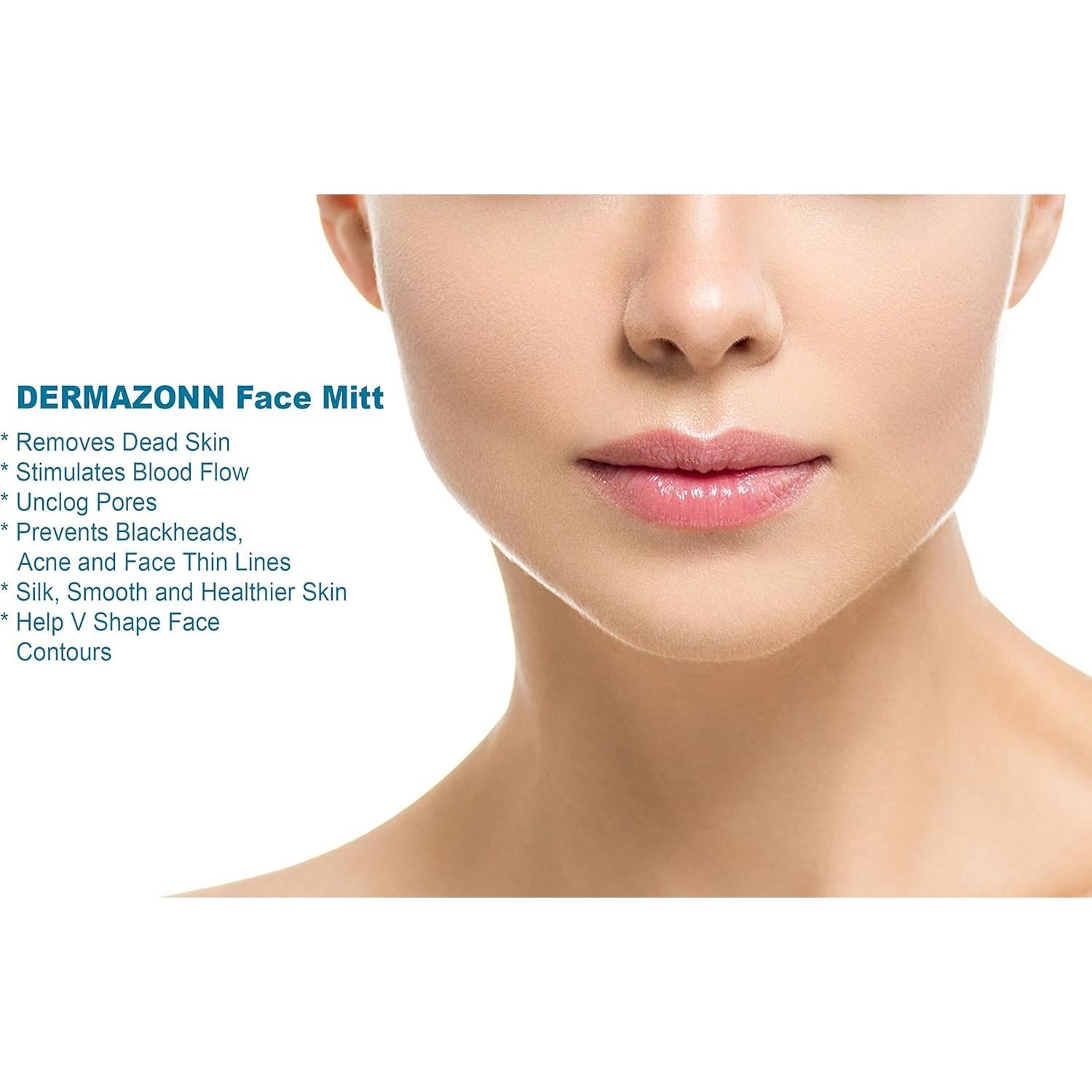 Mitón Exfoliante Profundo Dermazonn - 100% Seda de Flosh