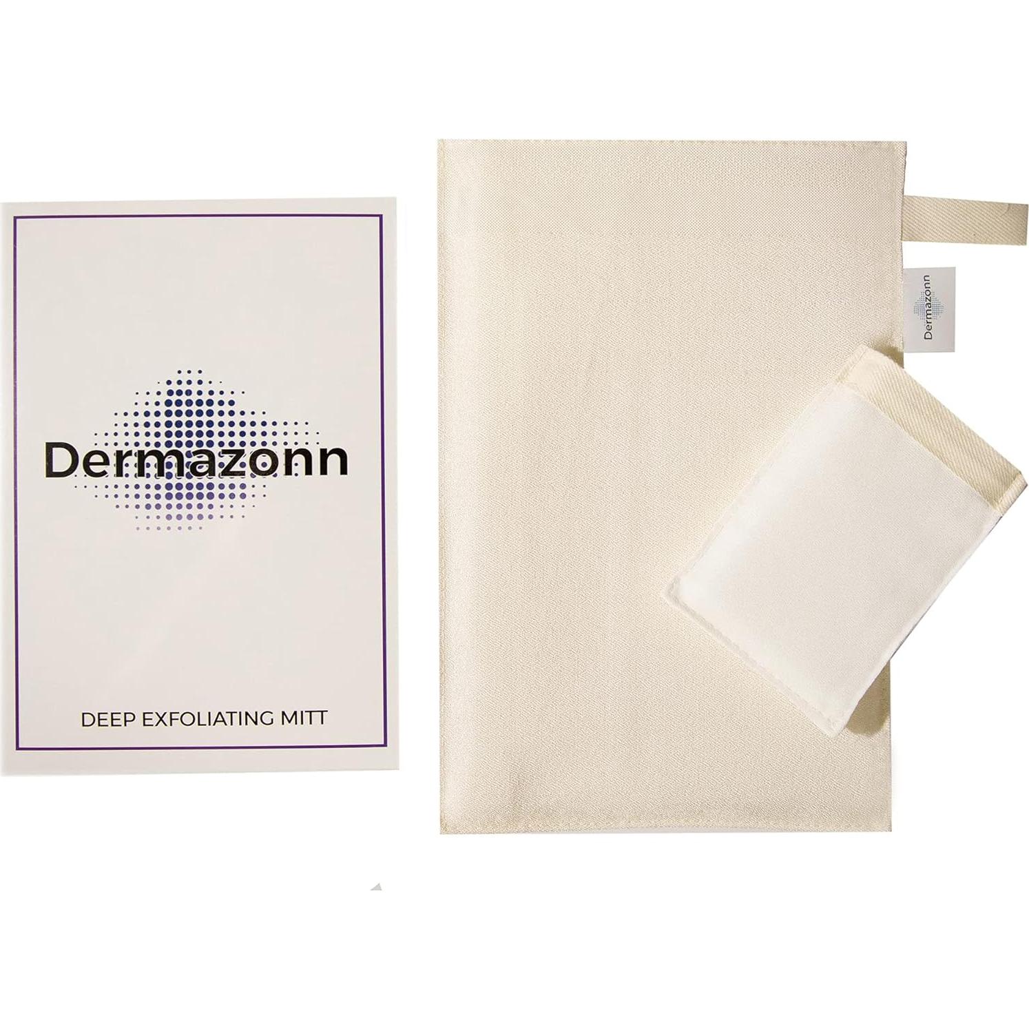 Mitón Exfoliante Profundo Dermazonn - 100% Seda de Flosh